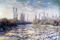 Monet, Claude Oscar - Floating Ice Near Vetheuil